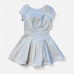 Urban Outfitters white denim mini dress